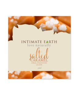 Intimate Earth - Oral Pleasure Glide Salted Caramel Foil 3 ml