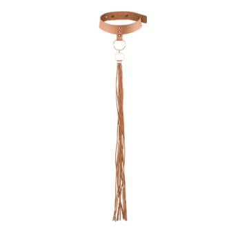 Bijoux Indiscrets - Maze Tassel Chocker Brown