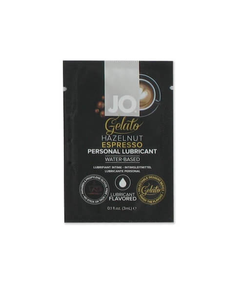 System JO - Sachet Gelato Hazelnut Espresso Lubricant 3 ml