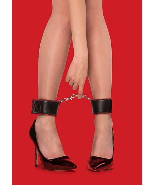 Reversible Ankle Cuffs - Red