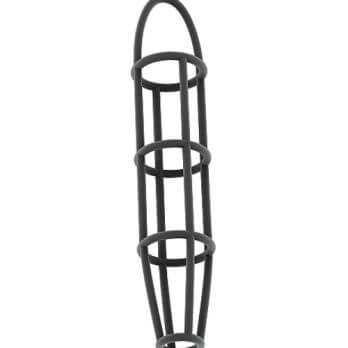 No.30 - Cockcage with ball strap - Black