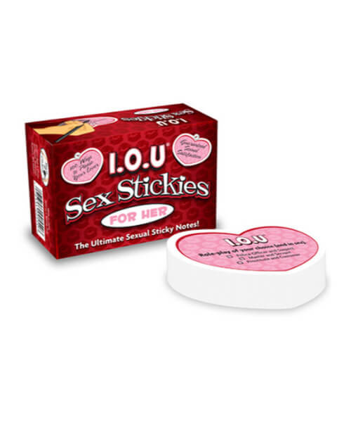 IOU Sex Stickies For Her