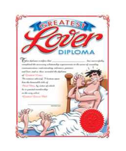 Greatest Lover Diploma For Him