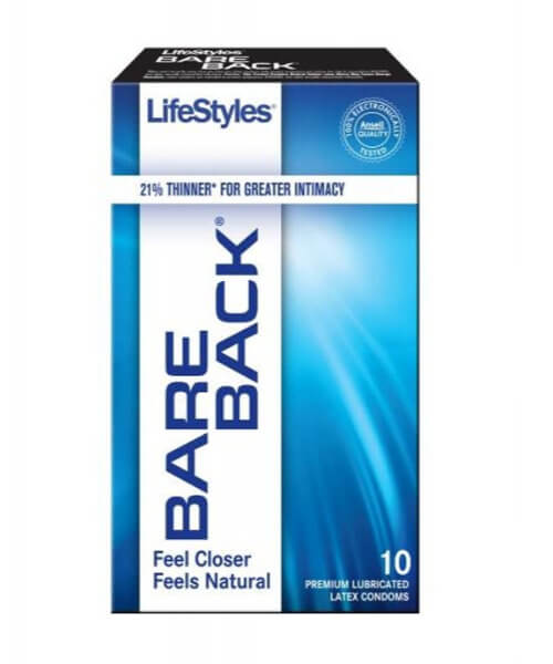 LifeStyles Bareback 10 Pk