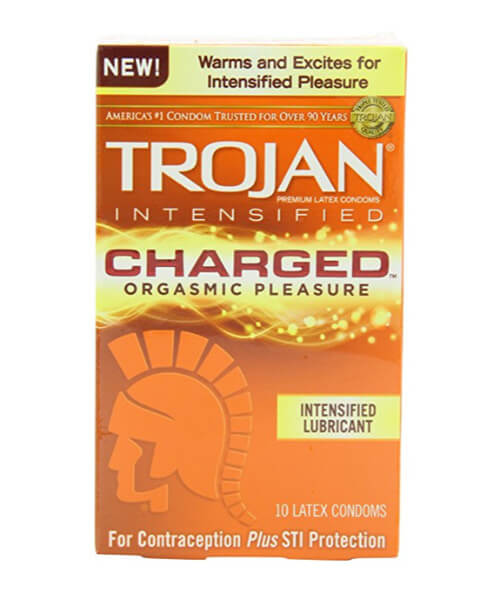 Trojan Charged 10 pk