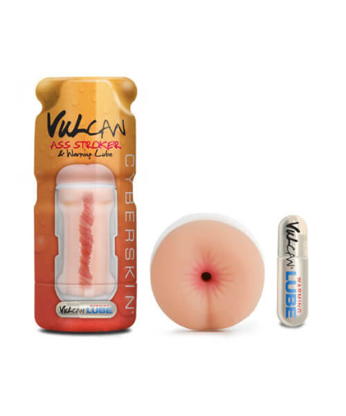 Cyberskin Vulcan Ass Stroker w/ Warming Lube