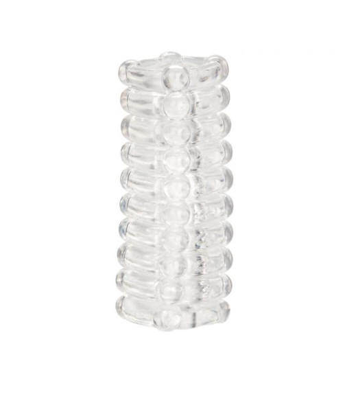 Ribbed Stroker - Clear