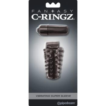 Fantasy C-Ringz Vibrating Super Sleeve