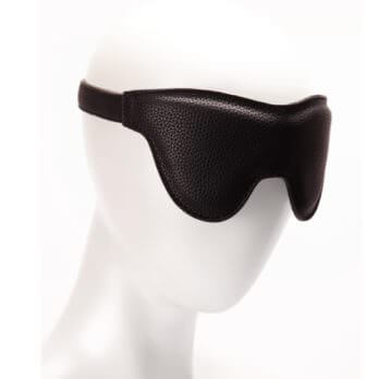 Pornhub Padded Faux Leather Eyemask Black