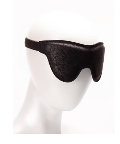 Pornhub Padded Faux Leather Eyemask Black