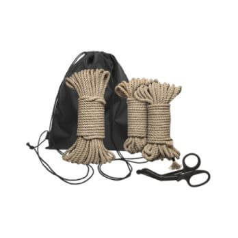 KINK - Bind & Tie Initiation Kit - 5 Piece Hemp Rope Kit