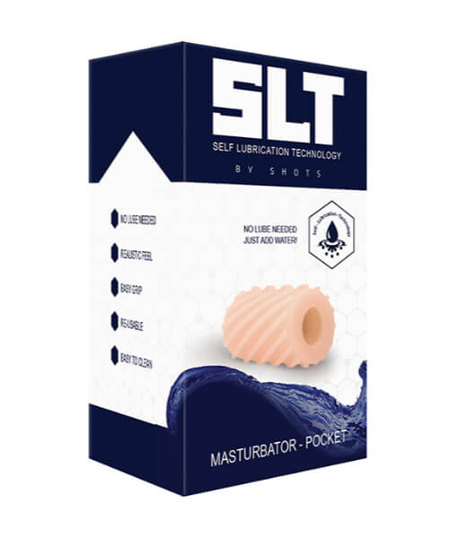 Self Lubrication Pocket Masturbator - Flesh