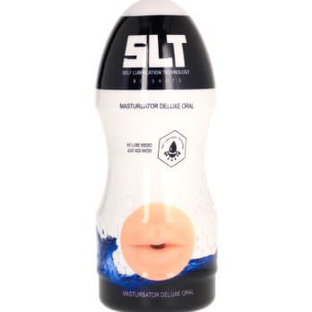 Self Lubrication Masturbator Deluxe Oral - Flesh