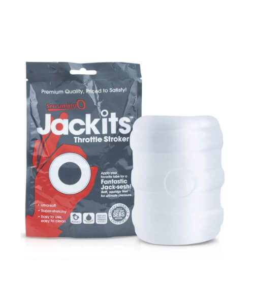 Jackits Throttle Stroker Clear Single