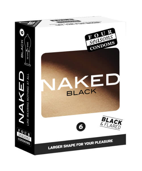 Four Seasons Naked Black 6pk