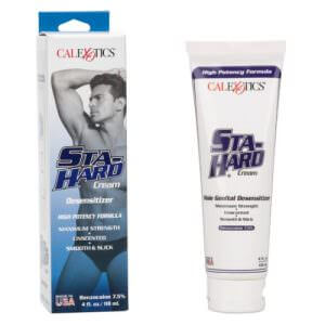 Sta-Hard Cream Desensitizer 4 fl. Oz. BENZOCAINE!