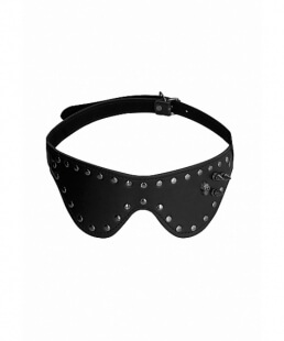 Ouch! Skulls and Bones - Eye Mask with Skulls & Spikes - black
