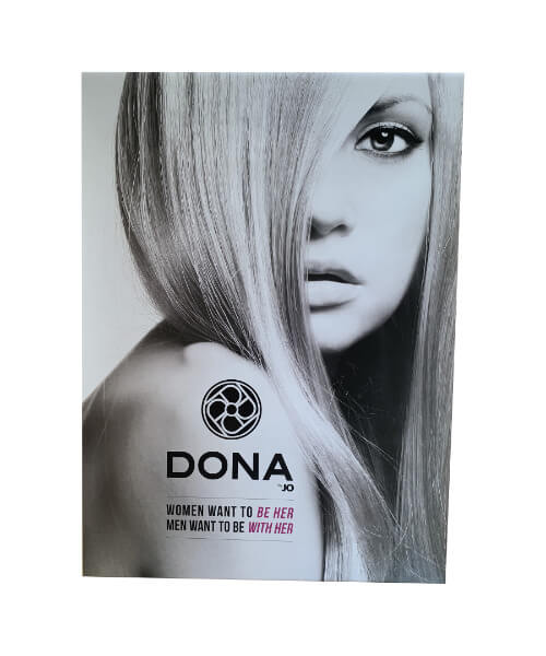 Dona by JO Poster (Black/White) - 24 inch x 17 inch