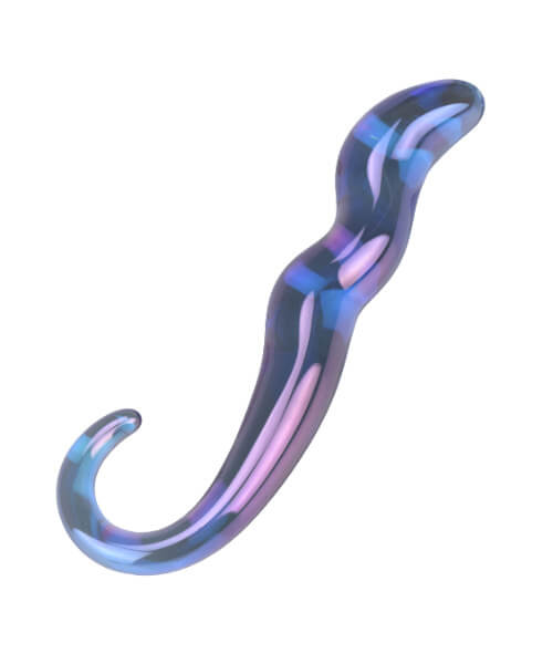 Lucent Dragon Tail Glass Massager - 7 Inch - Lucent by Share Satisfaction