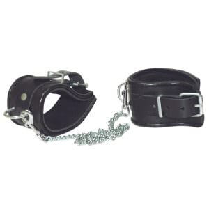 Leather Ankle Cuffs