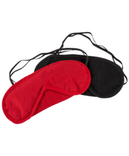 Blindfold Set pack of 2 red bl