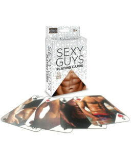 Sexy Guys Playing Cards