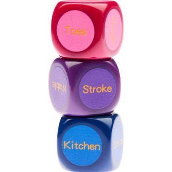 Share Satisfaction Sexy Dice - Set Of 3 - Play By Share Satisfaction