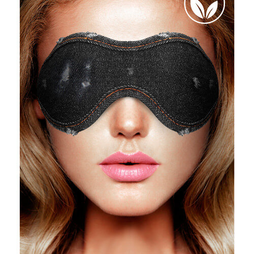Denim Eye Mask - Roughend Denim Style