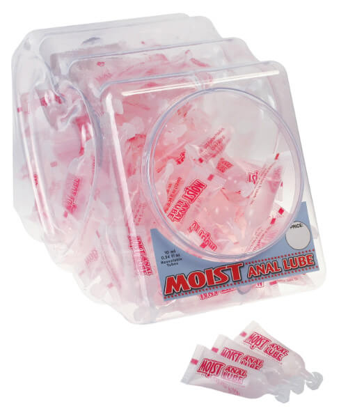 MOIST ANAL LUBE 10 ML (120 piece Bulk Pack)