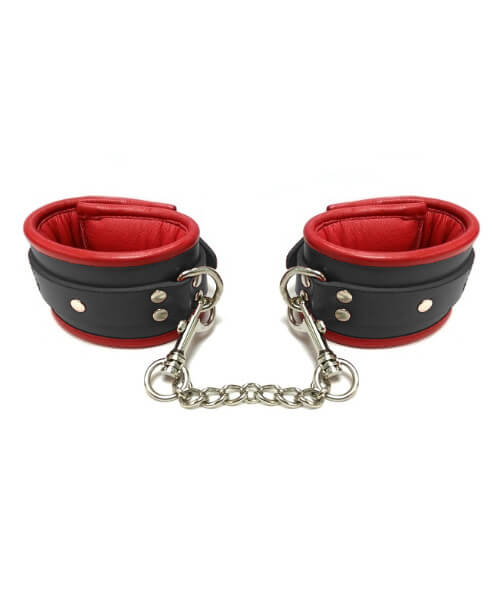 Leather Padded Ankle Cuffs