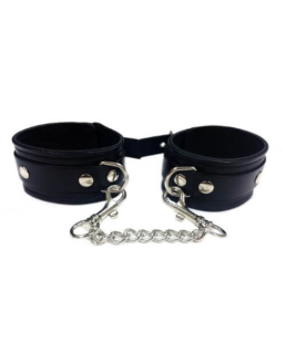 Leather Plain Ankle Cuffs