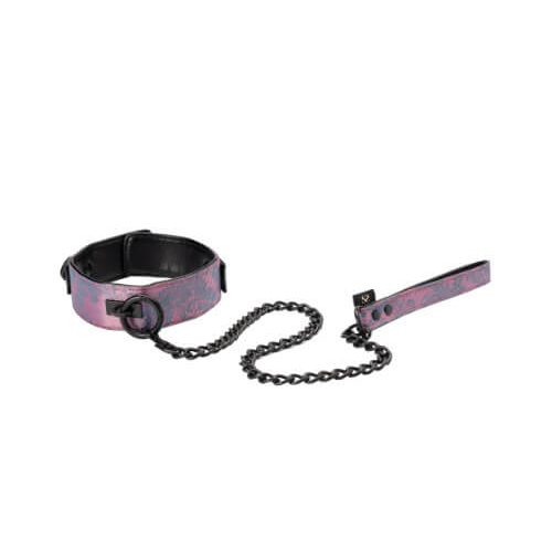 Bound Luxury Collar With Leash - Bound by Share Satisfaction