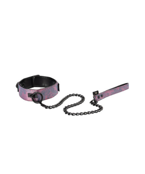 Bound Luxury Collar With Leash - Bound by Share Satisfaction