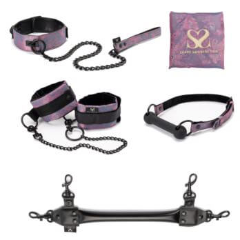 Bound Luxury Posture Collar Bondage Set - Bound by Share Satisfaction