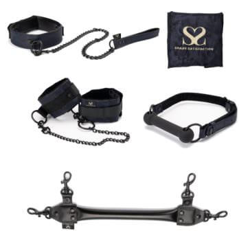 Bound Luxury Posture Collar Bondage Set - Bound by Share Satisfaction