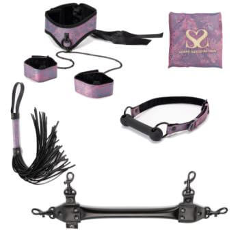 Bound Luxury Collar And Leash Bondage Set - Bound by Share Satisfaction