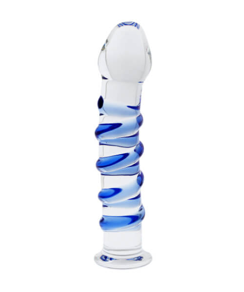 Twirling Glass Dildo