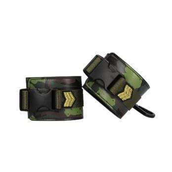 Ankle Cuffs - Army Theme - Green