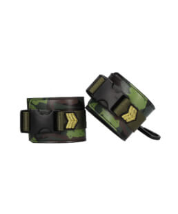 Ankle Cuffs - Army Theme - Green