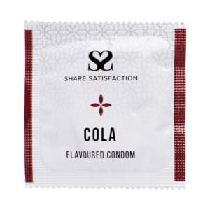 Share Satisfaction Cola Flavoured Condoms 100 Bulk Pack - Share Satisfaction Condoms