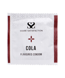 Share Satisfaction Cola Flavoured Condoms - 100 bulk pack