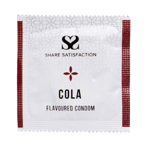 Share Satisfaction Cola Flavoured Condoms 100 Bulk Pack - Share Satisfaction Condoms