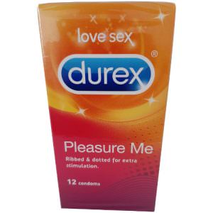 Durex Pleasure Me Condoms 12 pk