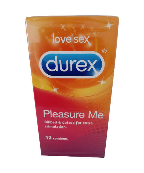 Durex Pleasure Me Condoms 12 pk