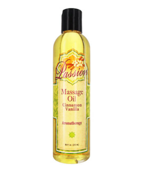 Passion Cinnamon Vanilla Aromatherapy Massage Oil