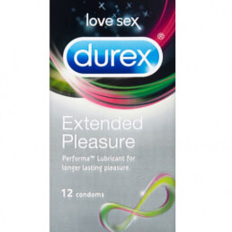Durex Extended Pleasure Condoms 12pk