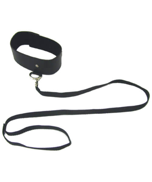 Sex & Mischief Black Leash Collar