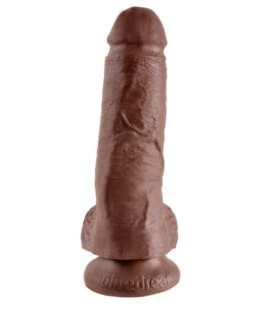 King Cock  8" Cock with Balls