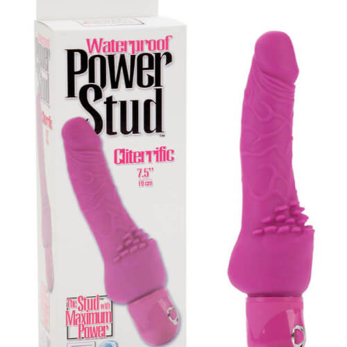 Waterproof Power Stud Cliterrific Pink