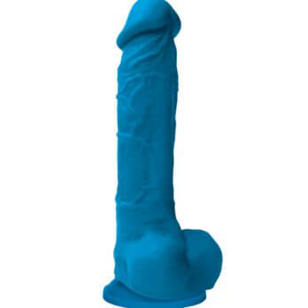 Colours Pleasure 8in. Dildo Blue